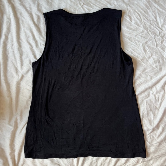 Eileen Fisher Casual & Flowy Scoop Neck Tank Top - Picture 4 of 6
